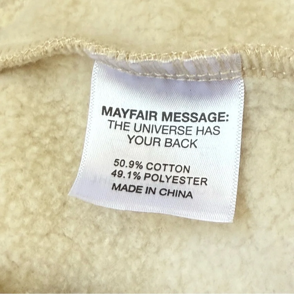 THE MAYFAIR GROUP I SCREAM COLOUR CREAM DRAWING ANGELS ALL AROUND YOU SWEATPANTS - Picture 10 of 15